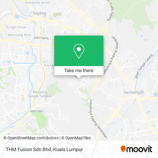Peta THM Fusion Sdn Bhd