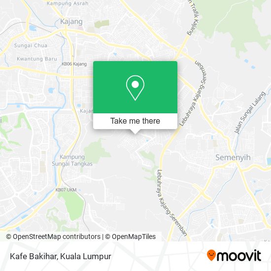 Kafe Bakihar map