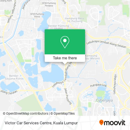Victor Car Services Centre map
