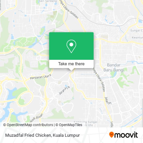 Muzadfal Fried Chicken map