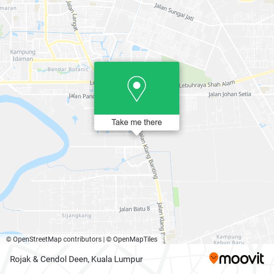 Rojak & Cendol Deen map