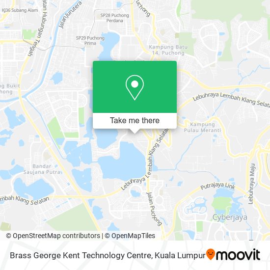 Brass George Kent Technology Centre map