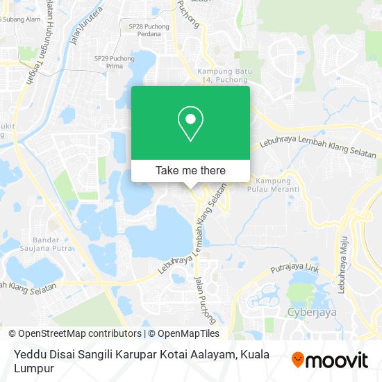 Yeddu Disai Sangili Karupar Kotai Aalayam map