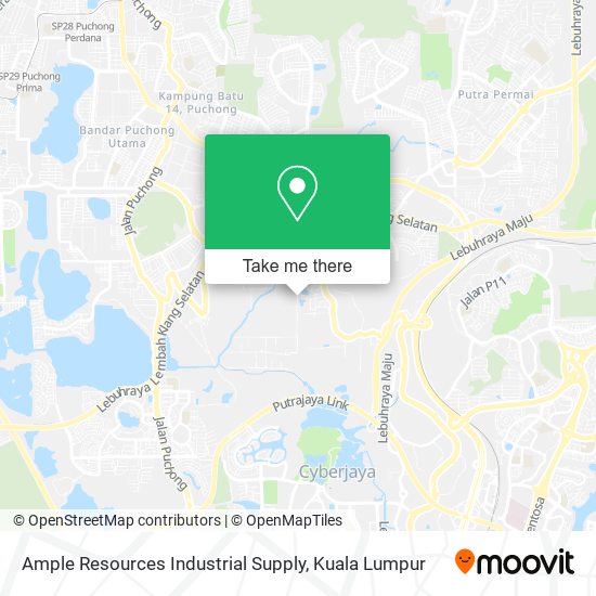 Ample Resources Industrial Supply map