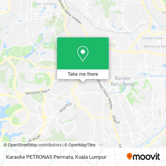 Karaoke PETRONAS Permata map