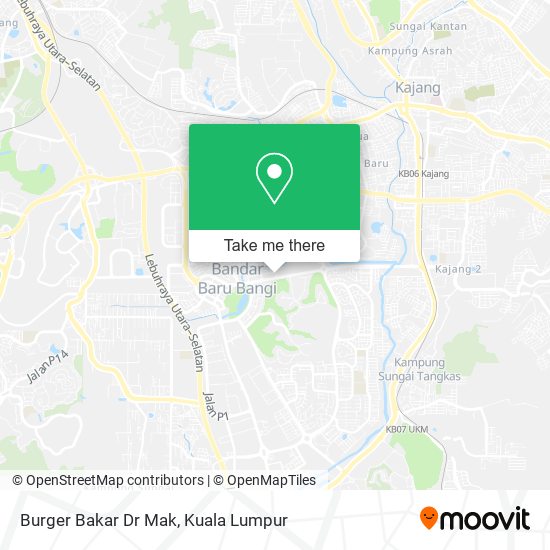 Peta Burger Bakar Dr Mak