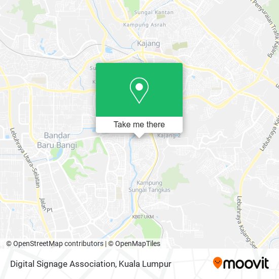 Digital Signage Association map