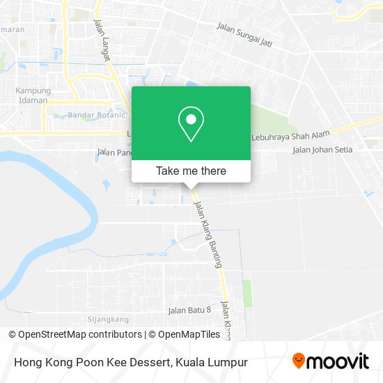 Hong Kong Poon Kee Dessert map