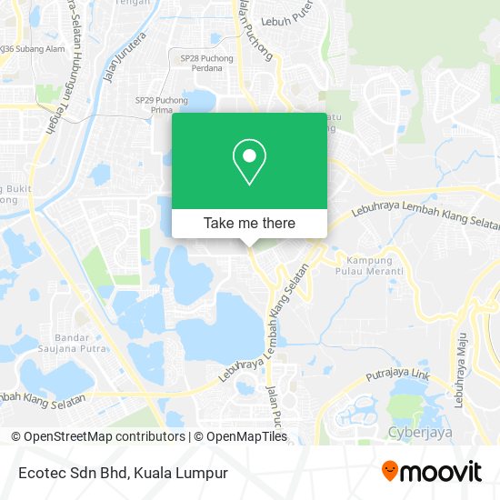 Ecotec Sdn Bhd map