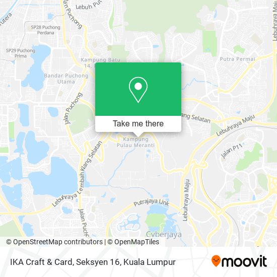 IKA Craft & Card, Seksyen 16 map