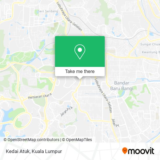 Kedai Atuk map