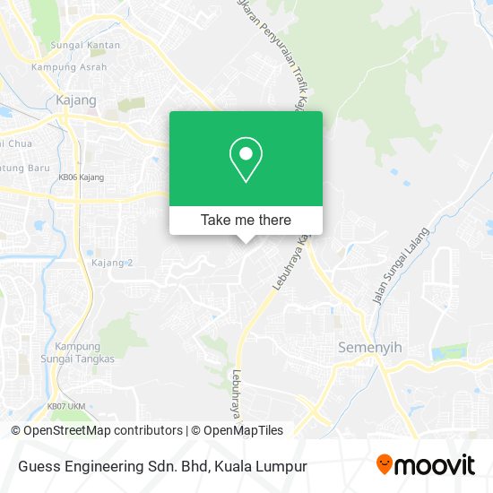 Guess Engineering Sdn. Bhd map