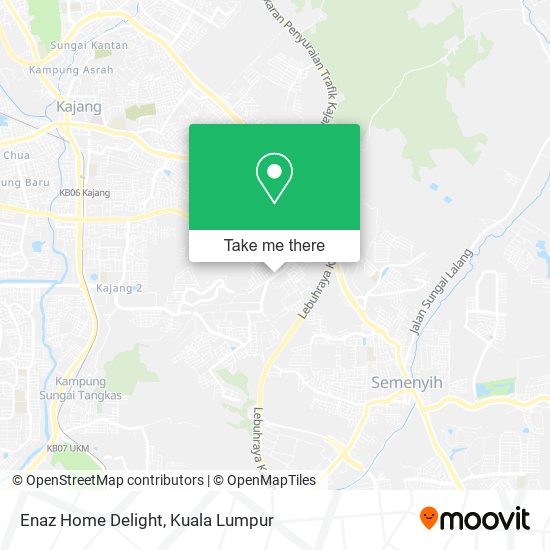 Enaz Home Delight map