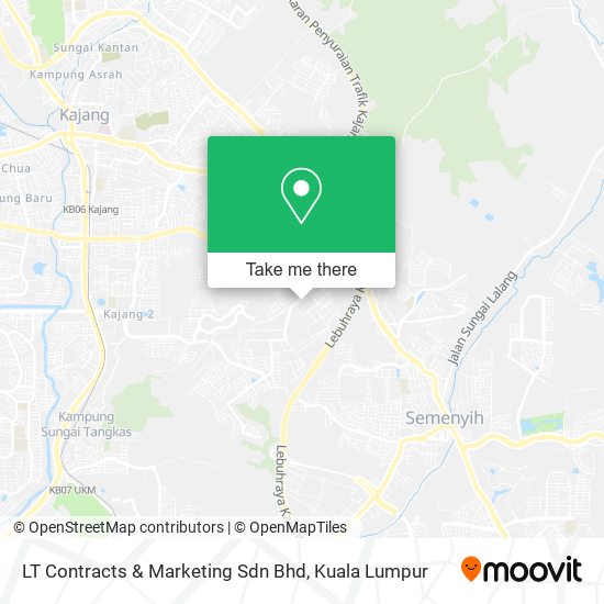 LT Contracts & Marketing Sdn Bhd map