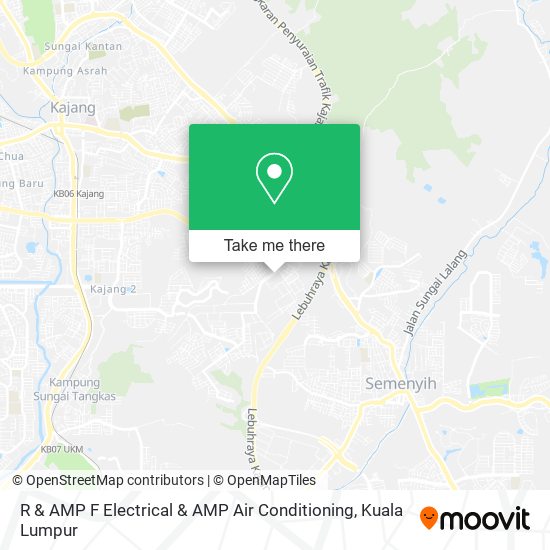R & AMP F Electrical & AMP Air Conditioning map