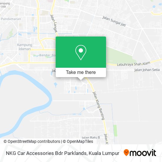 NKG Car Accessories Bdr Parklands map