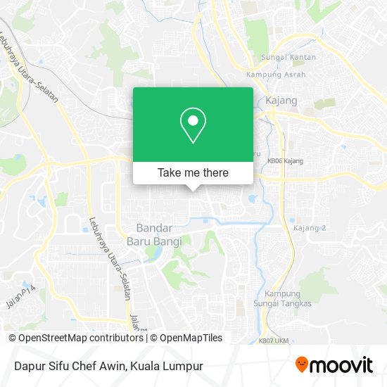 Dapur Sifu Chef Awin map