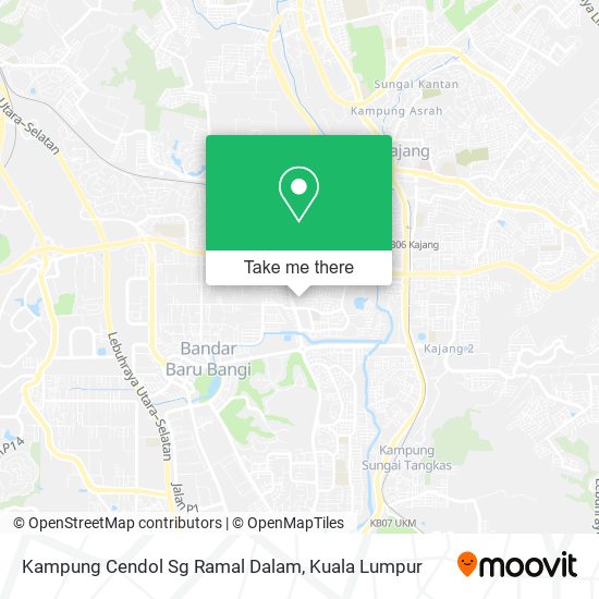 Peta Kampung Cendol Sg Ramal Dalam