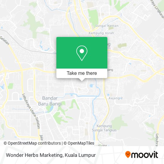 Wonder Herbs Marketing map