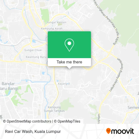 Ravi Car Wash map