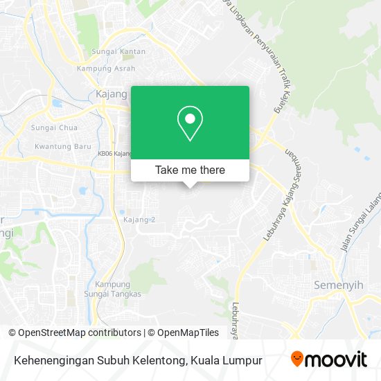 Kehenengingan Subuh Kelentong map