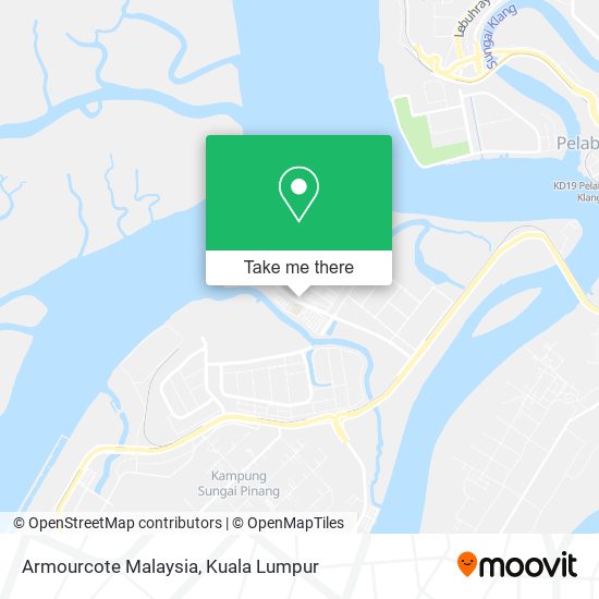 Armourcote Malaysia map