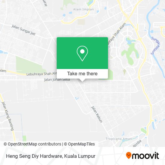 Heng Seng Diy Hardware map