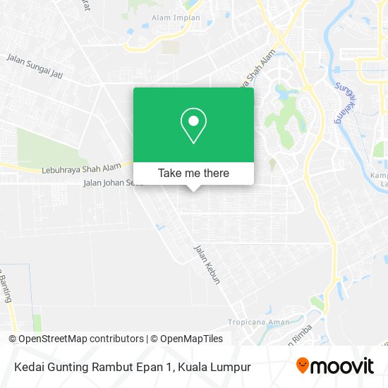 Kedai Gunting Rambut Epan 1 map