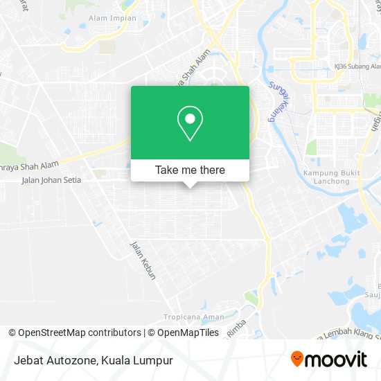 Jebat Autozone map