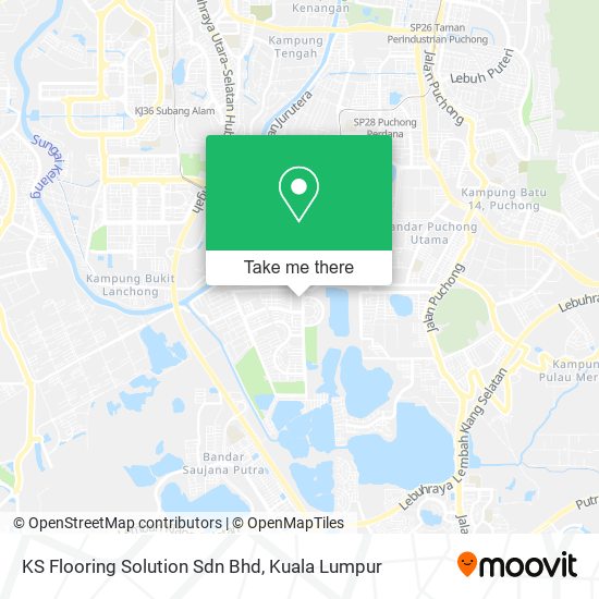 KS Flooring Solution Sdn Bhd map