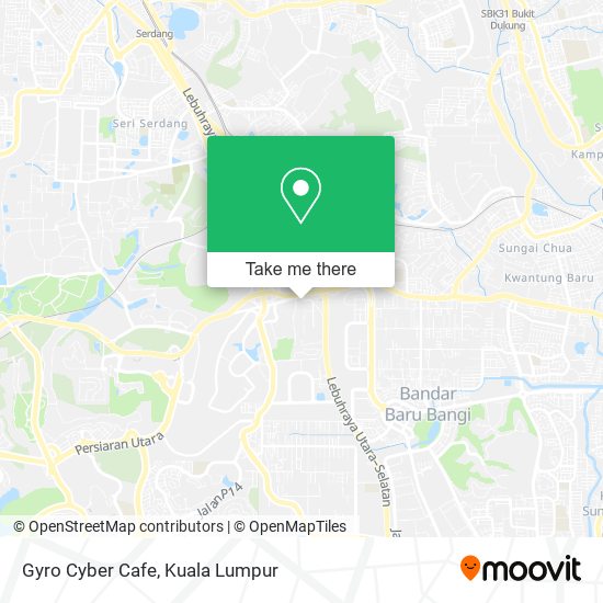 Gyro Cyber Cafe map