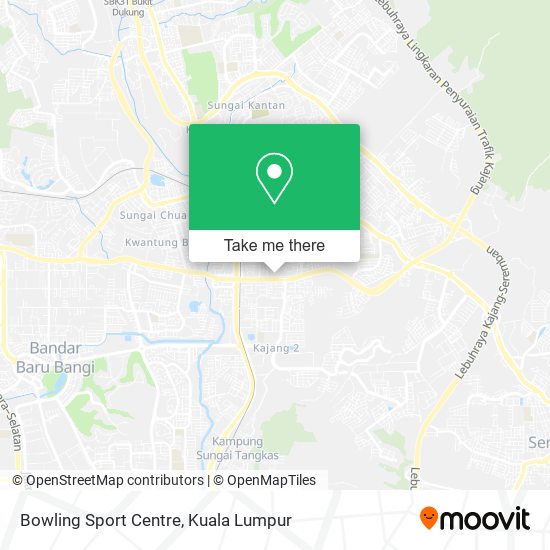 Bowling Sport Centre map