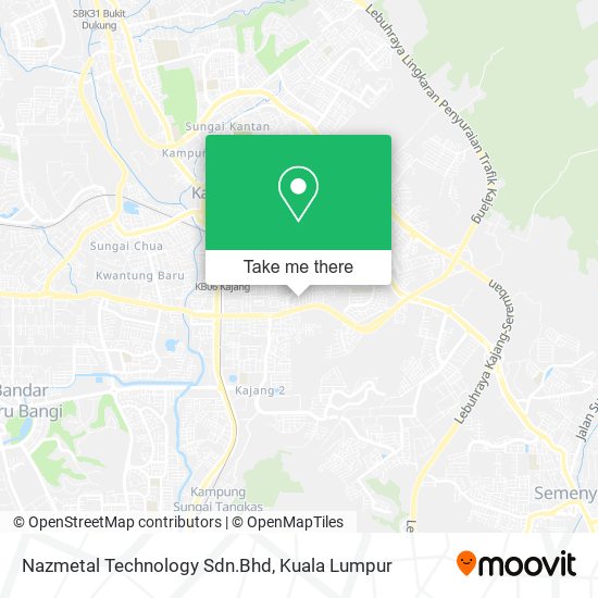 Nazmetal Technology Sdn.Bhd map