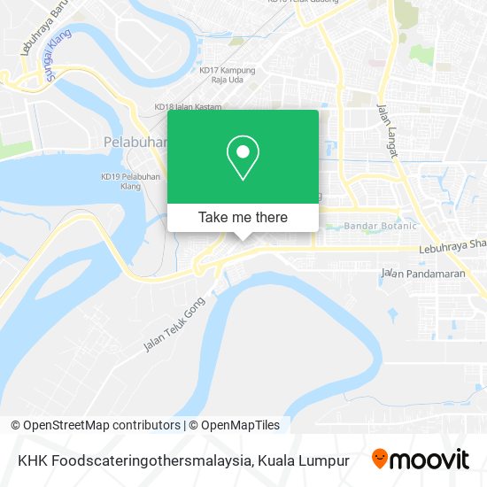 Peta KHK Foodscateringothersmalaysia