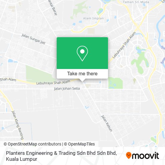 Planters Engineering & Trading Sdn Bhd Sdn Bhd map