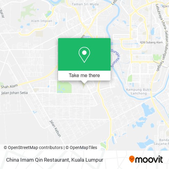 China Imam Qin Restaurant map