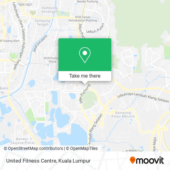 United Fitness Centre map