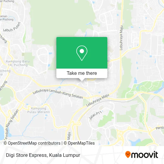 Digi Store Express map