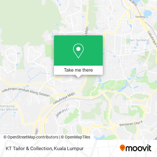 KT Tailor & Collection map