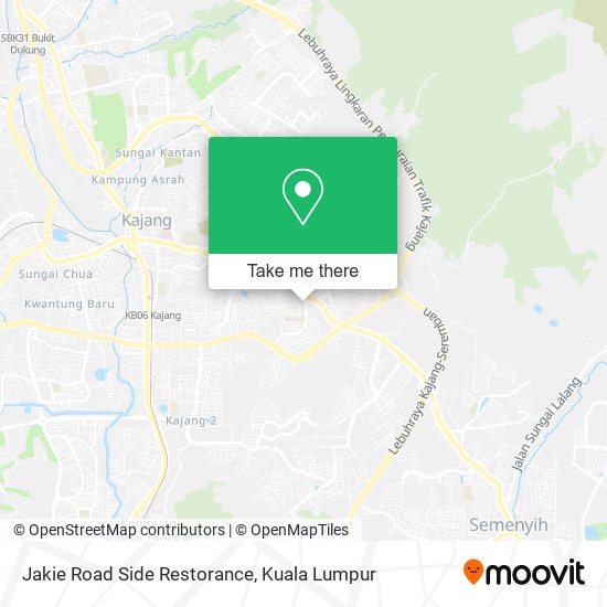 Jakie Road Side Restorance map