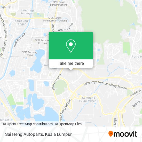 Sai Heng Autoparts map