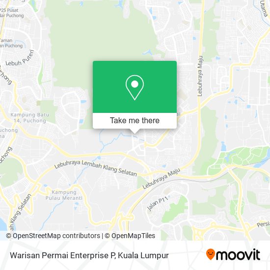 Warisan Permai Enterprise P map