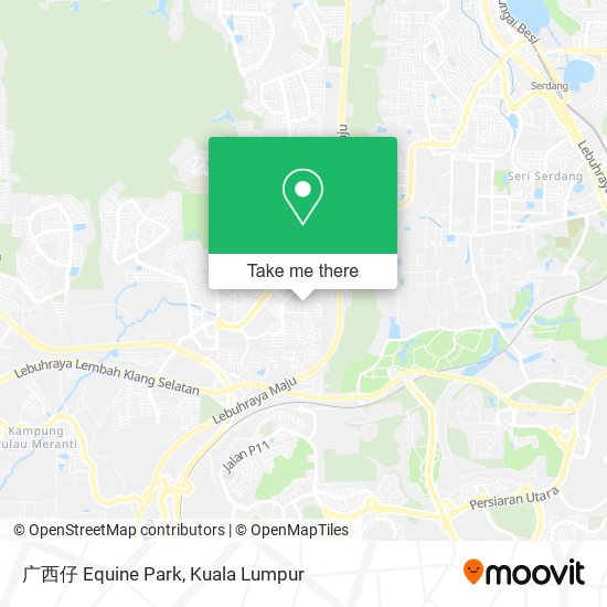 广西仔 Equine Park map
