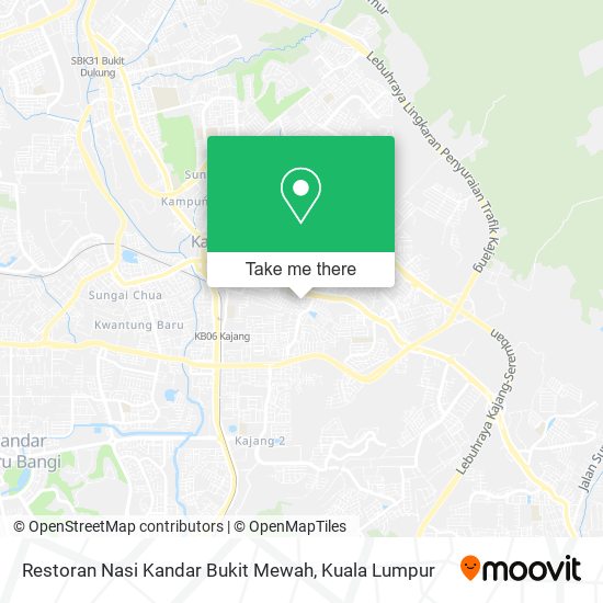 Peta Restoran Nasi Kandar Bukit Mewah