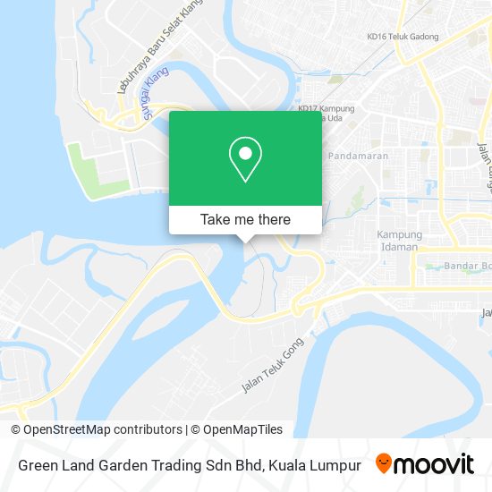 Green Land Garden Trading Sdn Bhd map