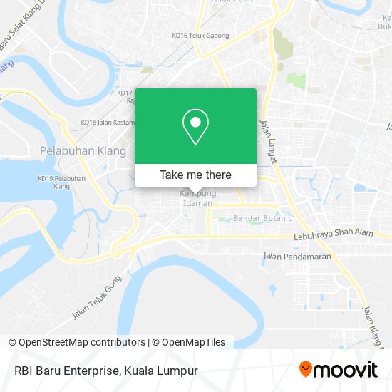Peta RBI Baru Enterprise