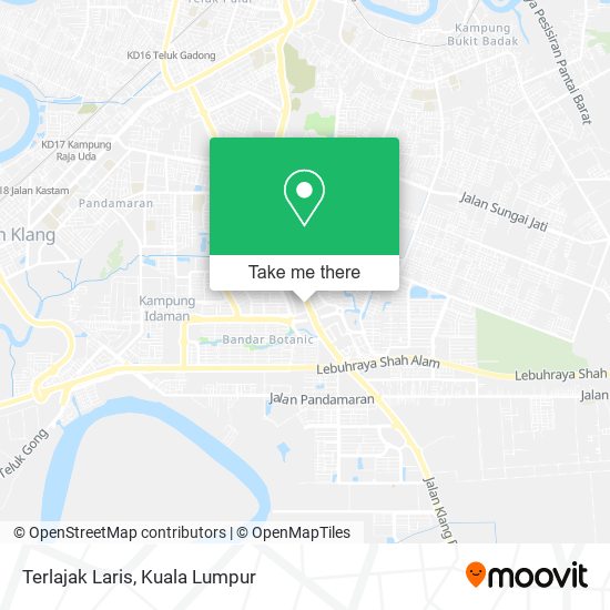 Terlajak Laris map