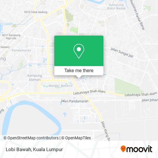 Lobi Bawah map