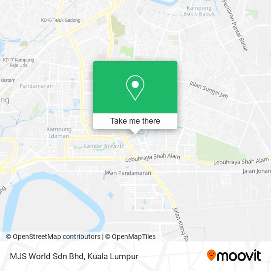 MJS World Sdn Bhd map