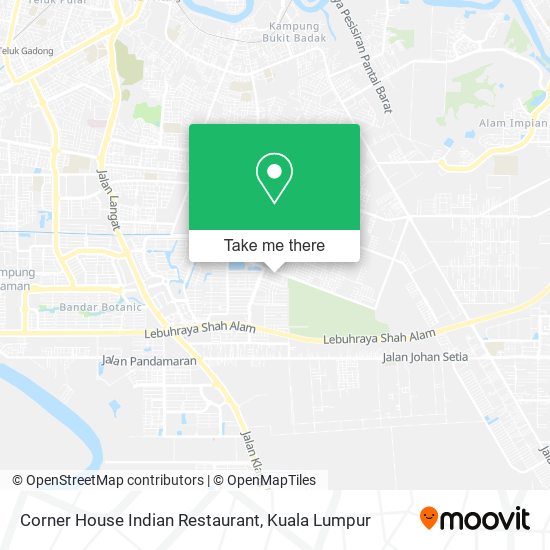 Corner House Indian Restaurant map